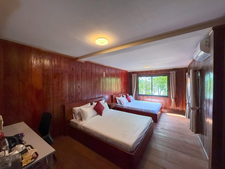 Standard Family Room bathroom out side