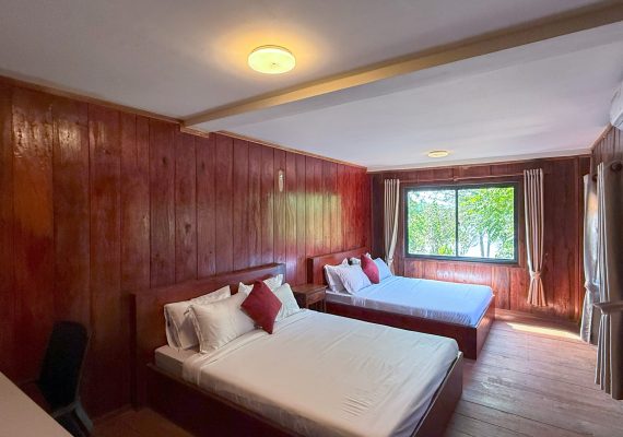 Standard Family Room bathroom out side