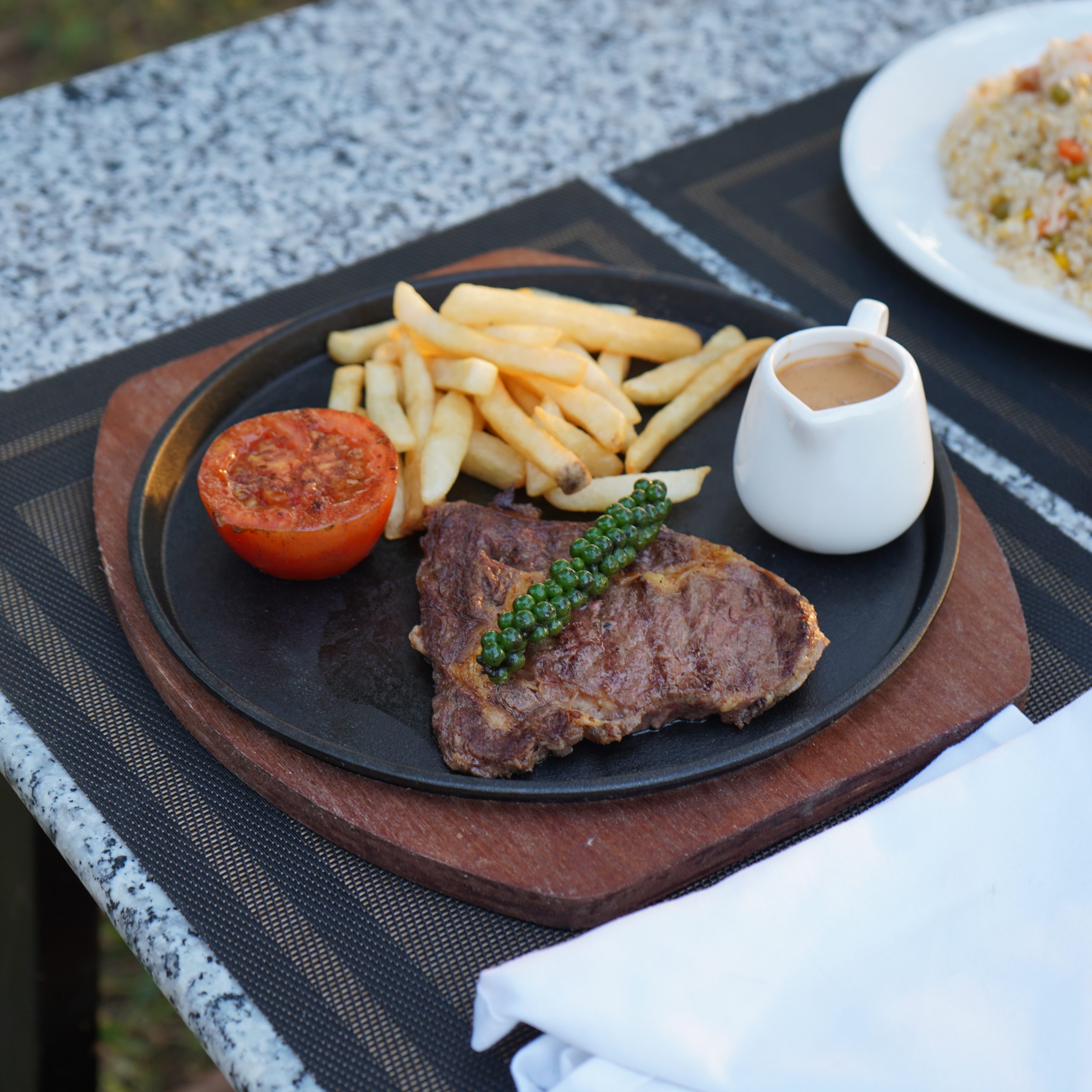 Steak Beef Green Kampot paper