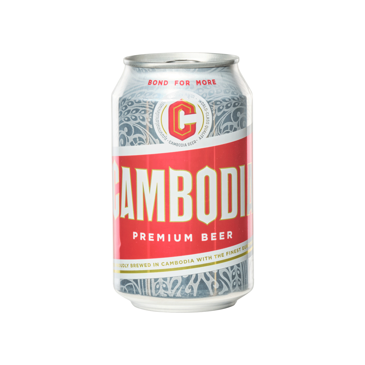 Cambodia Beer blue