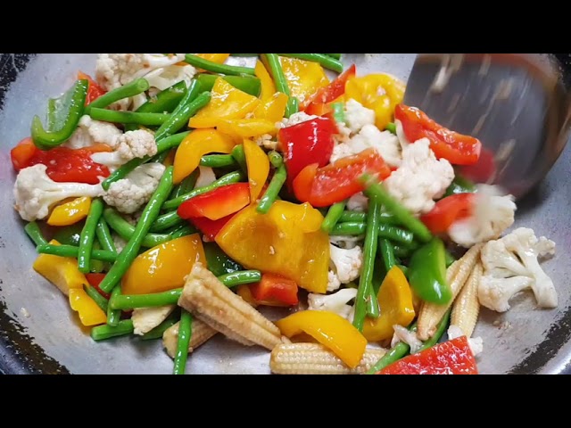 Stir Fried Only Vegetable 